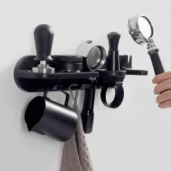 Kaffee-Aufbewahrungsregal – Siebträgerhalter für einfachen Zugriff