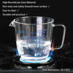 Kaffeekanne aus Glas – Espresso-Latte-Krug für Baristas