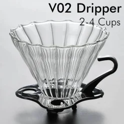 Kaffeekaraffe aus Glas – 600 ml Pour Over Filterkanne