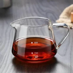 Kaffeekaraffe aus Glas – wiederverwendbarer Wasserkocher, 400–600 ml