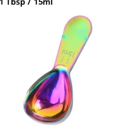 Kaffeelöffel aus Edelstahl – Ergonomischer Messlöffel für 12 EL für perfekten Kaffeegenuss