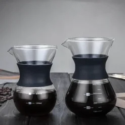 Kaffeemaschine aus Edelstahlglas – langlebiger Filter