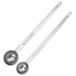 Kaffeemesslöffel-Set aus Edelstahl – langer Griff für das Café zu Hause