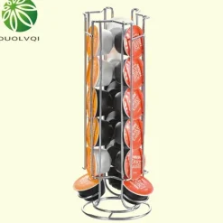 Kaffeepadhalter – Metallgestell für 18 Nespresso Dolce Gusto Kapseln