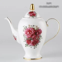 Kaffeeservice aus Keramik – Elegante Tassen- und Untertassen-Kollektion