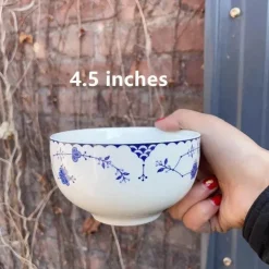 Kaffeeservice aus Keramik – Tasse, Untertasse, Zuckerdose, Milchkännchen, Teller