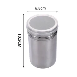 Kaffeestreuer aus Edelstahl – Vielseitiges Küchensieb für Zucker, Kakao, BBQ-Gewürz