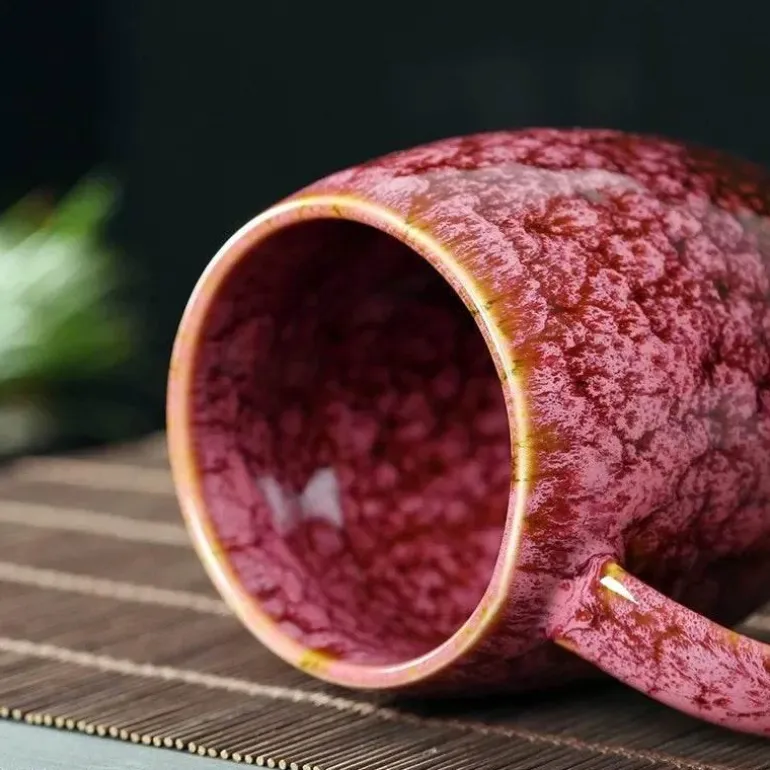 Kaffeetasse aus Keramik – 480 ml Teetasse aus Porzellan
