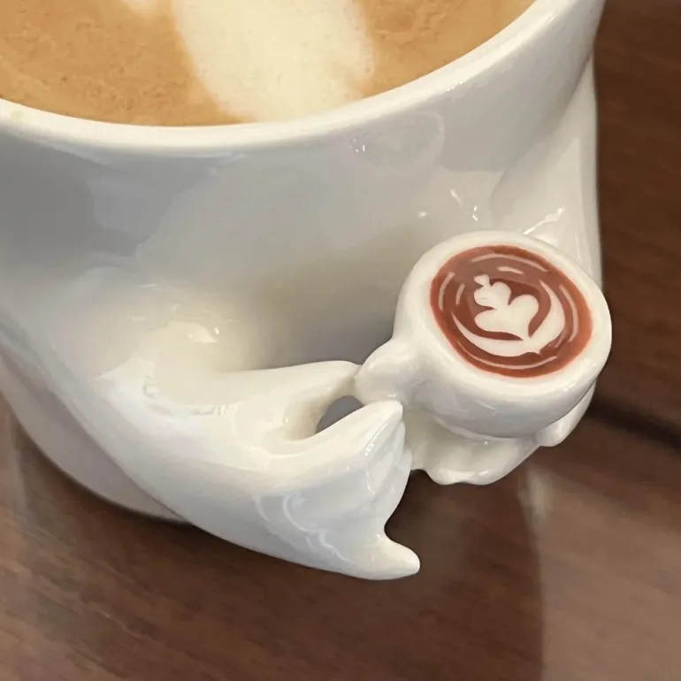 Kaffeetasse im koreanischen Stil – süßes und einzigartiges Design
