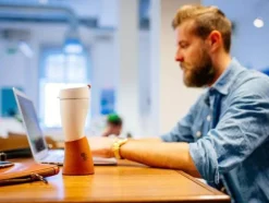 Kaffeetasse mit Ziegenhörnern – Einzigartige Tiertasse