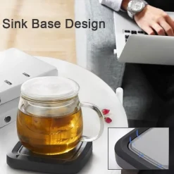 Kaffeewärmer-Pad – Eleganter Tassenwärmer im Business-Stil