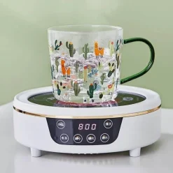 Kaktusglas-Tee-/Milchbecher – Kaffeebecher mit Skala