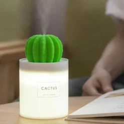 Kaktus-Luftbefeuchter – Ultraschall-Diffusor für ätherische Öle