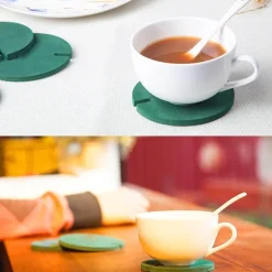 Kaktus-Untersetzer-Set – rutschfeste Getränkeuntersetzer