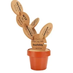 Kaktus-Untersetzer-Set – rutschfeste Getränkeuntersetzer