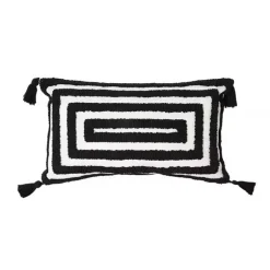 Kamelien-Jacquard-Kissenbezug – Luxuriöses nordisches Dekokissen für das Wohnzimmer