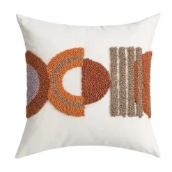 Kamelien-Jacquard-Kissenbezug – Luxuriöses nordisches Dekokissen für das Wohnzimmer