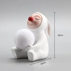 Kaninchen Schreibtischlampe - Niedliche Tierbeleuchtung Dekor