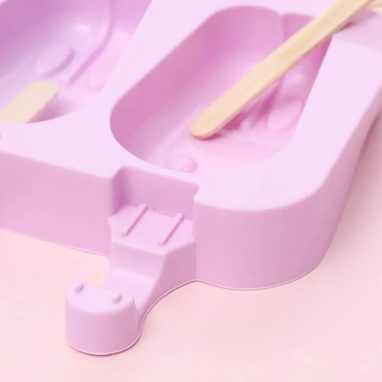 Kaninchen-Eiscremeformen – Niedlicher Dessertmaker aus Silikon