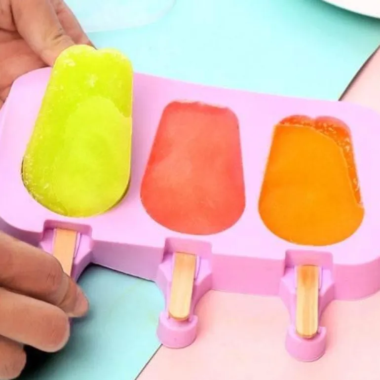 Kaninchen-Eiscremeformen – Niedlicher Dessertmaker aus Silikon