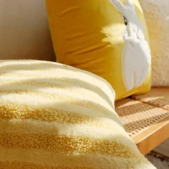 Kaninchen-Kissenbezug - Dekorativer Hasenkissenbezug