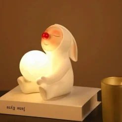 Kaninchen-Nachtlampe – Niedliche Kinderzimmer-Dekorbeleuchtung