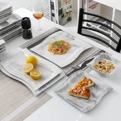 Kari Porzellan Tafelservice - Elegantes Geschirr für die gesellige Runde