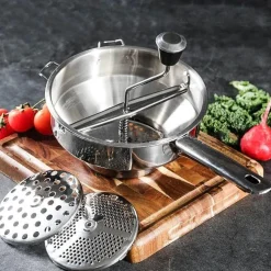 Kartoffelstampfer aus Edelstahl – Küchenwerkzeug für glattes Kartoffelpüree