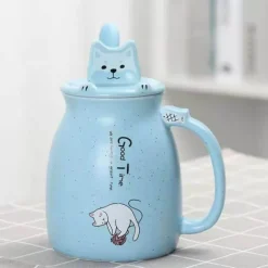 Katzenbecher-Set – süße Cartoon-Kaffeetassen