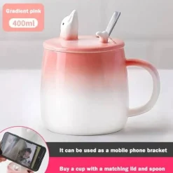 Katzenbecher-Set – süße Cartoon-Kaffeetassen