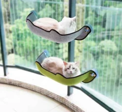 Katzenfensterhängematte – Gemütliches Haustierbett für Katzen