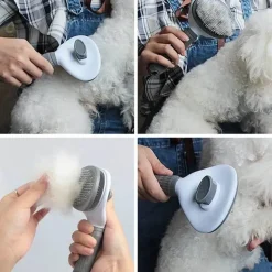 Katzenhaarentfernungsbürste – Haustierpflegewerkzeug zur Fellreinigung