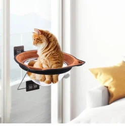Katzenhängematte – Gemütliches Fensterbett für Katzen