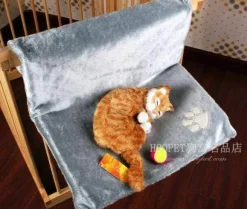 Katzenhängemattenbett - Gemütliche Heizkörperwiege für Katzen