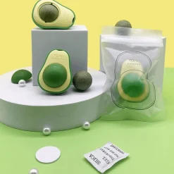 Katzenminze-Avocado-Ball – Interaktives Selbstspielspielzeug für Katzen