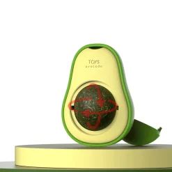 Katzenminze-Avocado-Ball – Interaktives Selbstspielspielzeug für Katzen