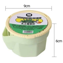 Katzenminz-Pflanzgefäß - Kräuter-Snacktopf für Katzen