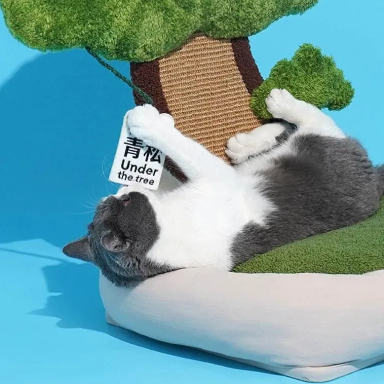 Katzensofabett – Interaktives Walddesign