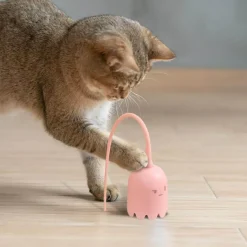 Katzenspielzeug mit schwingendem Schwanz – Interaktives Spielzeug für aktive Kätzchen und Katzen