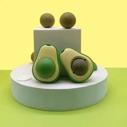 Katzenspielzeug zur Wandmontage – Avocadoball-Spielzubehör für Katzenspaß