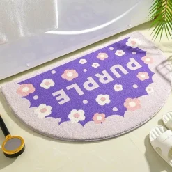 Kawaii Florale Fußmatte - Süße rutschfeste Matte für drinnen und draußen