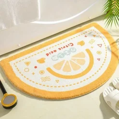 Kawaii Florale Fußmatte - Süße rutschfeste Matte für drinnen und draußen