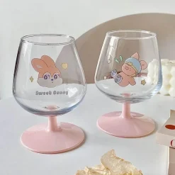 Kawaii Rabbit Goblet - Süßer Saftbecher für Mädchen