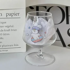 Kawaii Rabbit Goblet - Süßer Saftbecher für Mädchen