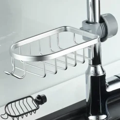 Küchenarmatur-Organizer – Hängeregal für Utensilien und Töpfe