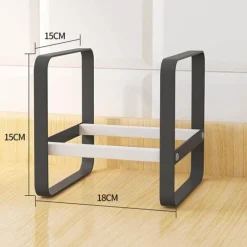 Küchengeschirr-Organizer-Regal – platzsparende Aufbewahrungslösung