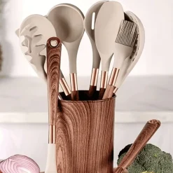 Küchenhelfer-Set aus Silikon – All-in-One-Kochutensilien, 10-teilig