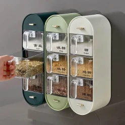 Küchen-Organizer Wandmontierte Gewürzstation