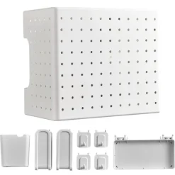 Küchen-Organizer, wandmontiertes Lochbrett-Lagerregal