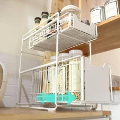 Küchenregal aus Eisen – platzsparendes Lagerregal